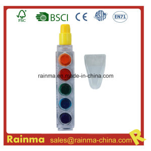 6 Color Muilt Crayon Pen for Promotional Gift